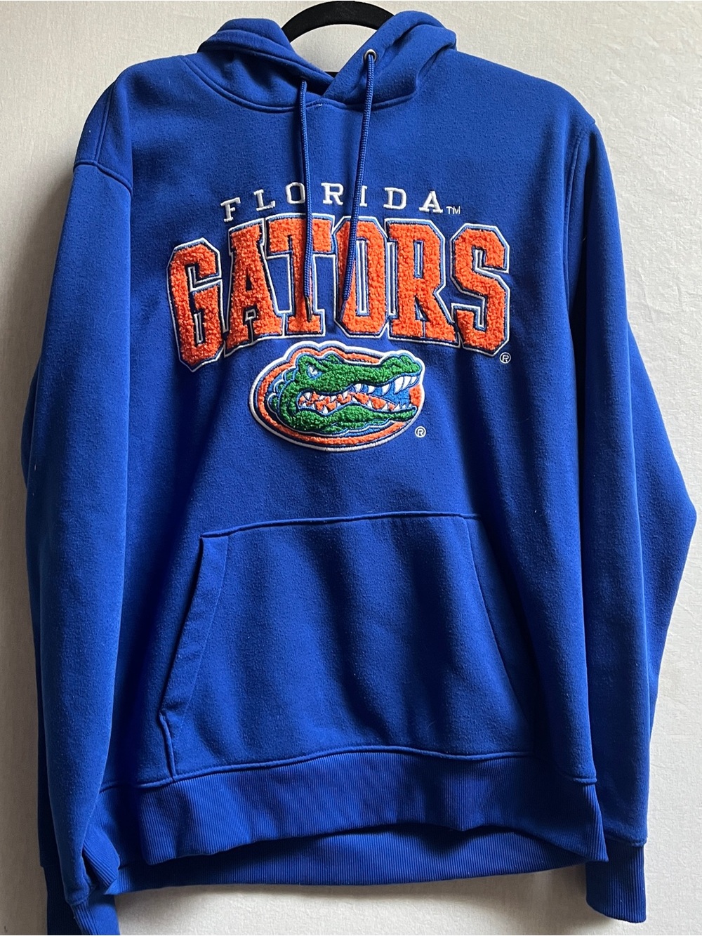Florida Gators NCAA Chenille Spellout Embroidered Hoodie L